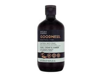 Baylis & Harding Goodness Pěna do koupele Oud, Cedar & Amber Natural Bath Soak 500 ml pro ženy