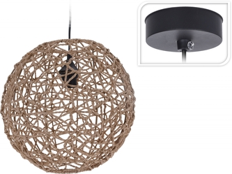 Splétané stropní svítidlo boho 30 cm