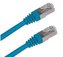 XtendLan patch kabel Cat5E, FTP - 3m, modrý