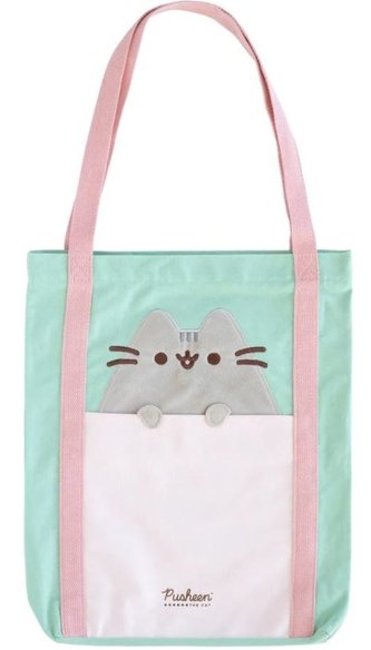 Shopping taška na rameno Pusheen: Premium (35 x 40 x 10 cm)