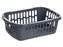 KOŠÍK  VELKÝ 34X24 TMAVĚ ŠEDÝ - JAG
