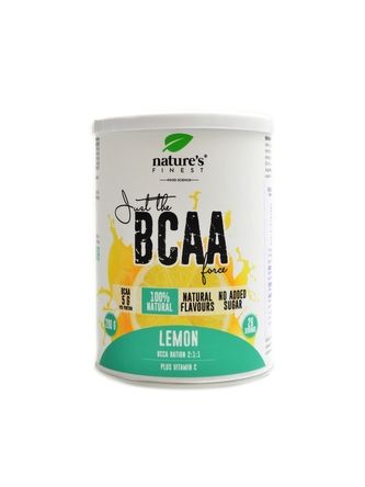 Natures Finest - BCAA Powder 2:1:1 200g citron Natures Finest - BCAA Powder 2:1:1 200g citron
