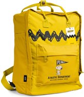 Travel batoh Snoopy: Peanuts (objem 15 litrů|31 x 36 x 13 cm) žlutý polyester