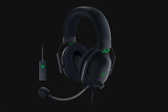 RAZER sluchátka s mikrofonem BlackShark V2, Wired Esports Headset + USB Mic Enhancer
