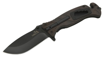 Nůž zavírací BLACK BLADE s pojistkou 21,7cm