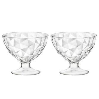 Pohár Bormioli Rocco, DIAMOND ICE CREAM | 2 ks x 36 cl