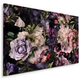 Plátno Pivoňka Růže V Akvarelu