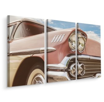 Vícedílné plátno Americký Vůz Z 50. Let