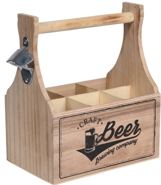 Nosič na pivní lahve B, 26x15,5x27,5 cm