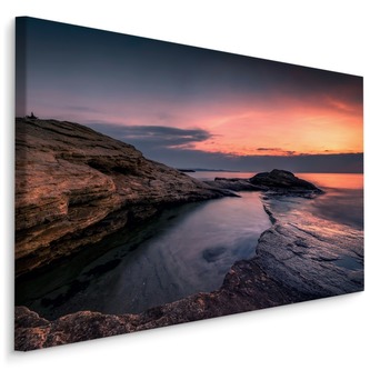 Plátno Moře A Hory V Bulharsku