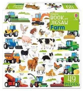 Usborne Book and Jigsaw Farm