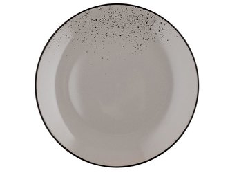 MĚLKÝ TALÍŘ AZURRO BROWN 27CM