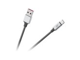 Kabel REBEL RB-6011-200-B USB 3.0/USB-C 0,2m Black