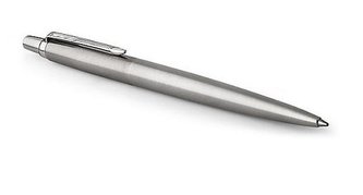 Kuličkové pero "Royal Jotter", modrá, nerez tělo, stříbrný klip, PARKER
