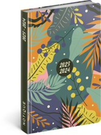18měsíční diář Petito – Rostliny 2023/2024, 11 × 17 cm