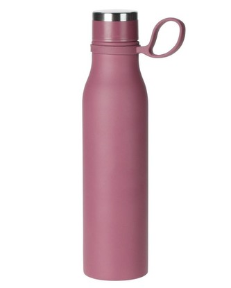 Termoska na pití lahev dvoustěnná 0,5 l růžová