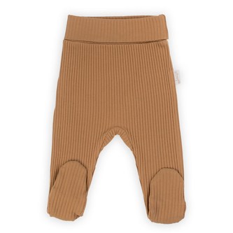 Kojenecké bavlněné polodupačky Nicol Miki hnědá - velikost 68 (4-6m)