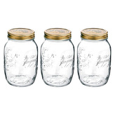 Zavařovací sklenice Bormioli Rocco, Quattro Stagioni| 3 ks | 1 L