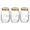 Zavařovací sklenice Bormioli Rocco, Quattro Stagioni| 3 ks | 1 L