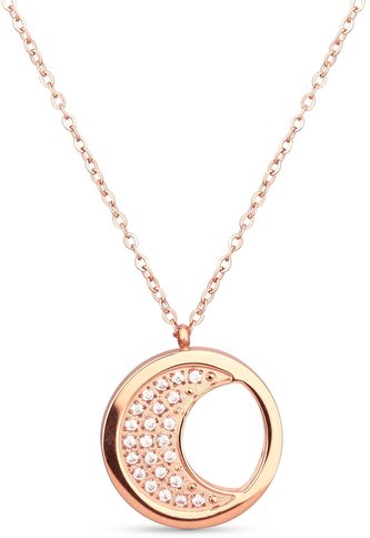 Rose gold moon