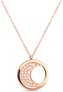 Rose gold moon