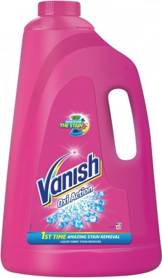 Vanish Oxi Action tekutý odstraňovač skvrn 4 l