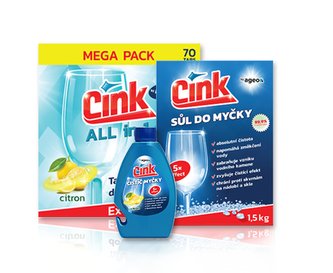 CINK Starter pack péče o myčku 3 ks