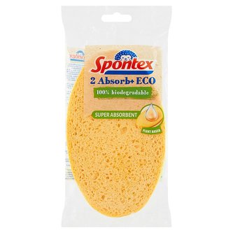 Spontex Houba Absorb+ ECO, viskózní 2 ks
