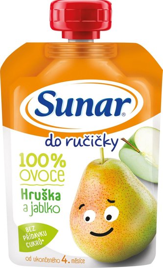 Sunar Do ručičky hruška a jablko 100 g Sunar Do ručičky hruška a jablko 100 g