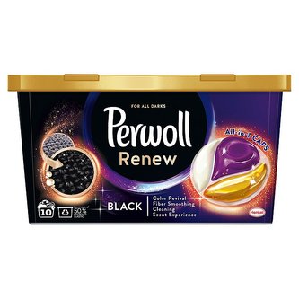 PERWOLL RENEW&CARE BLACK kapsle na praní 10 ks