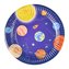 Talerze papierowe Galaxy 18cm 8szt