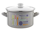 SMALTOVANÝ HRNEC 20CM STAFFIO