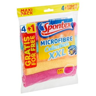 Spontex Mikroutěrka XXL 4+1 ks
