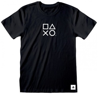 Tričko PlayStation Button Play Unisex 2XL