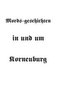 Mords-geschichten in und um Korneuburg
