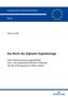 Das Recht der digitalen Kapitalanlage