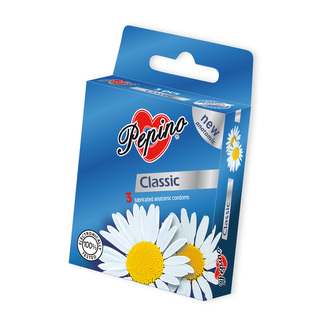 PEPINO Classic kondomy 3 ks