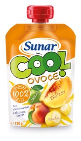 Sunar Cool ovocná kapsička broskev, jablko a banán 120 g