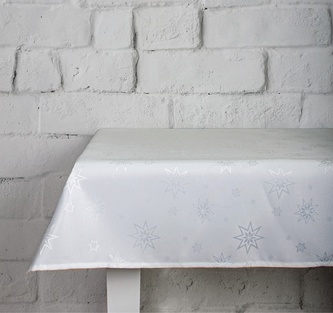 Ubrus CHRISTMAS TIDE bílá 110x160 cm ESSEX