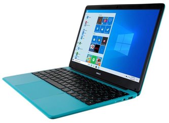 Notebook Umax VisionBook 14Wr 14.1" FHD IPS, N4020, 4GB, 64GB Flash + SSD M.2 slot, mini HDMI, W10 Pro, tyrkys