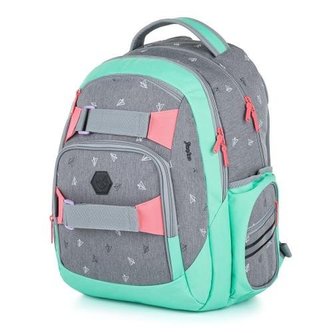 Oxybag Studentský batoh Style Grey