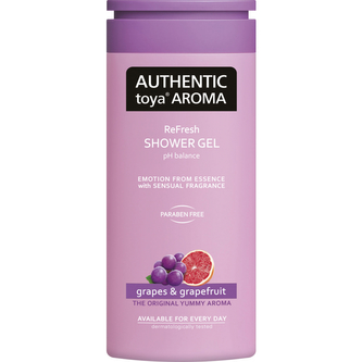 Authentic Toya Aroma Grapes & Grapefruit sprchový gel 400 ml