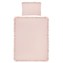 Mušelínový set do postýlky Belisima Mušelín 90/120 old pink