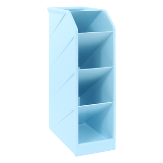 Stojan na pera/organizér M&G 5 přihrádek 6x20x9 cm, modrý Stojan na pera/organizér M&G 5 přihrádek 6x20x9 cm, modrý