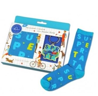 Zestaw skarpety + brelok Porys-Tata