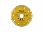 Kotouč diamantový řezný, TURBO, 125x8x22mm GEKO