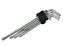 L-klíče TORX, sada 9ks, T15-T55, 260mm GEKO