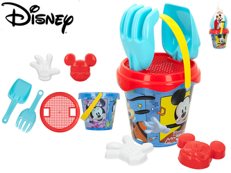 Mickey Mouse sada na písek 12,5cm 10m+ 6ks v síťce