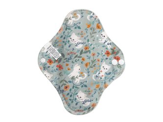 BIO Denní vložka (PUL) - Kočičí zahrádka & přírodní bambusovo-biobavlněné froté