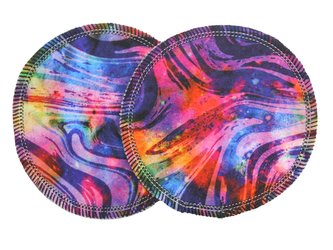 BIO Vložky do podprsenky - Duhová jízda (bavlněný úplet)